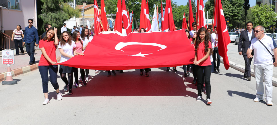 Burdur’da 19 Mayıs Coşkusu