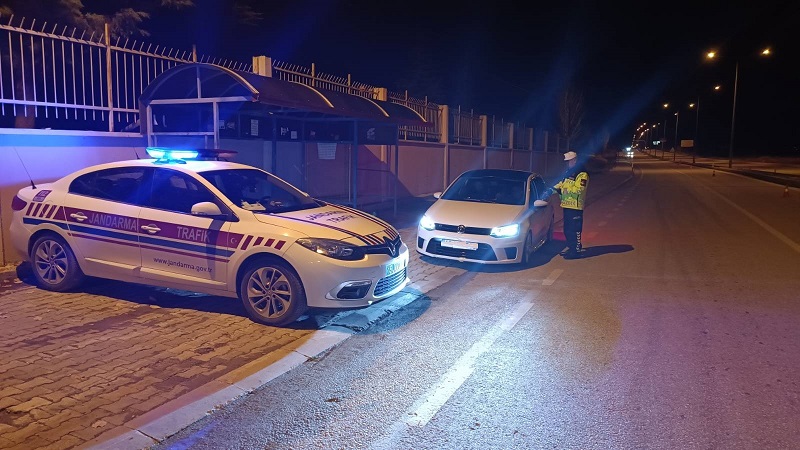 Jandarma Trafik Ekiplerinden Yoğun Denetim Faaliyeti