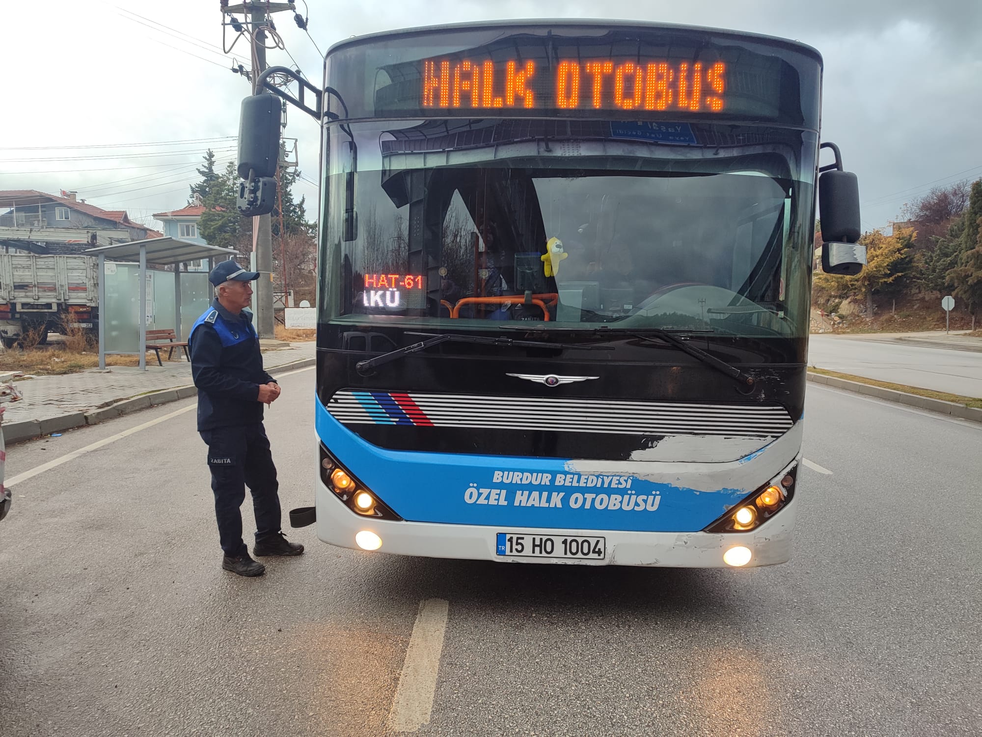 Burdur’da Özel Halk Otobüslerine Sıkı Denetim